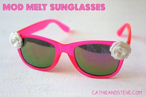 mod melt sunglasses