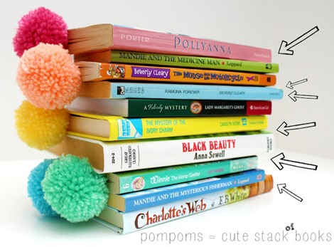 Pom-Pom Backpack Clips [Book]