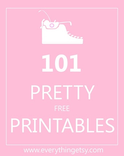 101 Free Printables