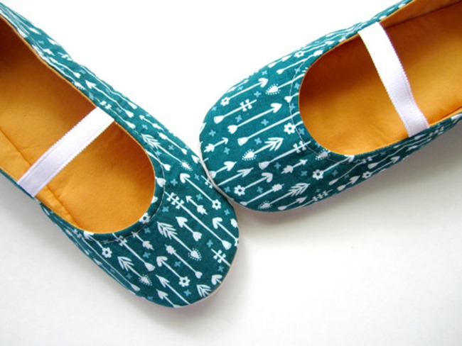 Arrow Fabric Slippers - Etsy