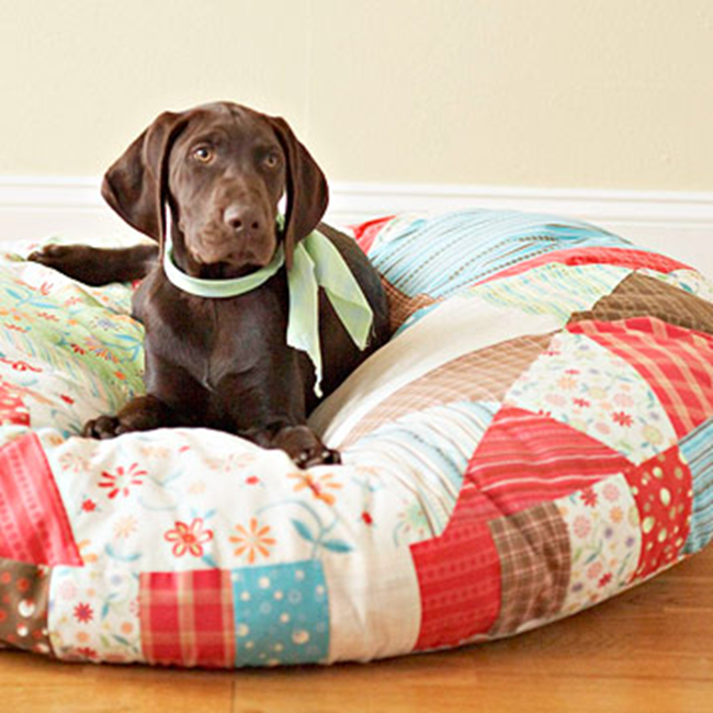 DIY Dog Bed - BHG