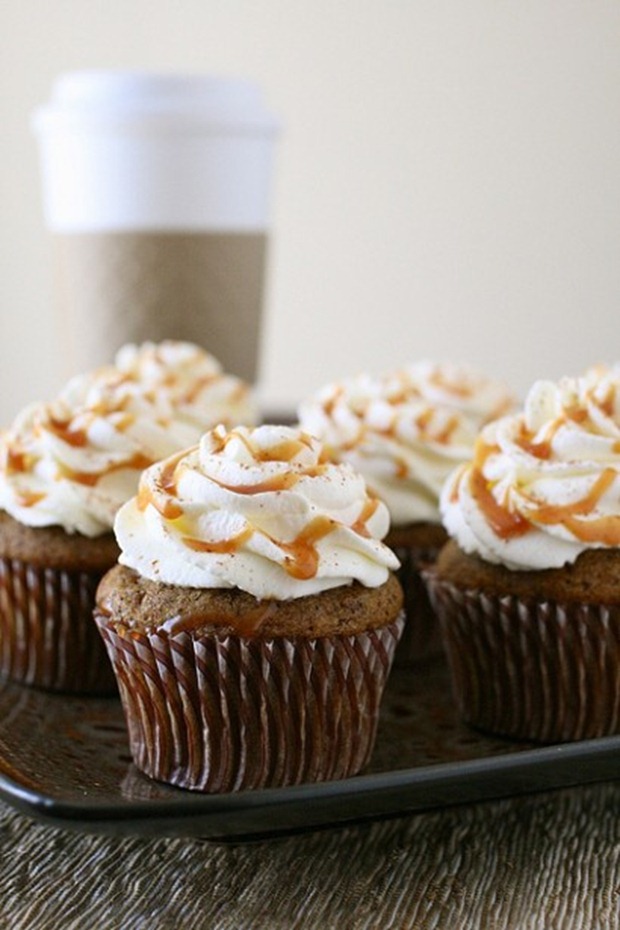 Pumpkin Spice Latte Cupcake Recipe