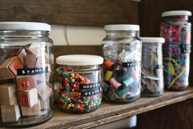 organize your craft supplies - margeauxcotton