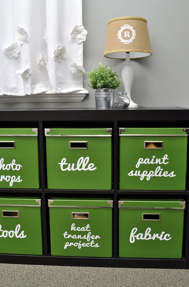 organize your craft supplies - silhouette america