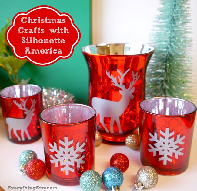 Christmas Crafts with Silhouette America on EverythingEtsy.com