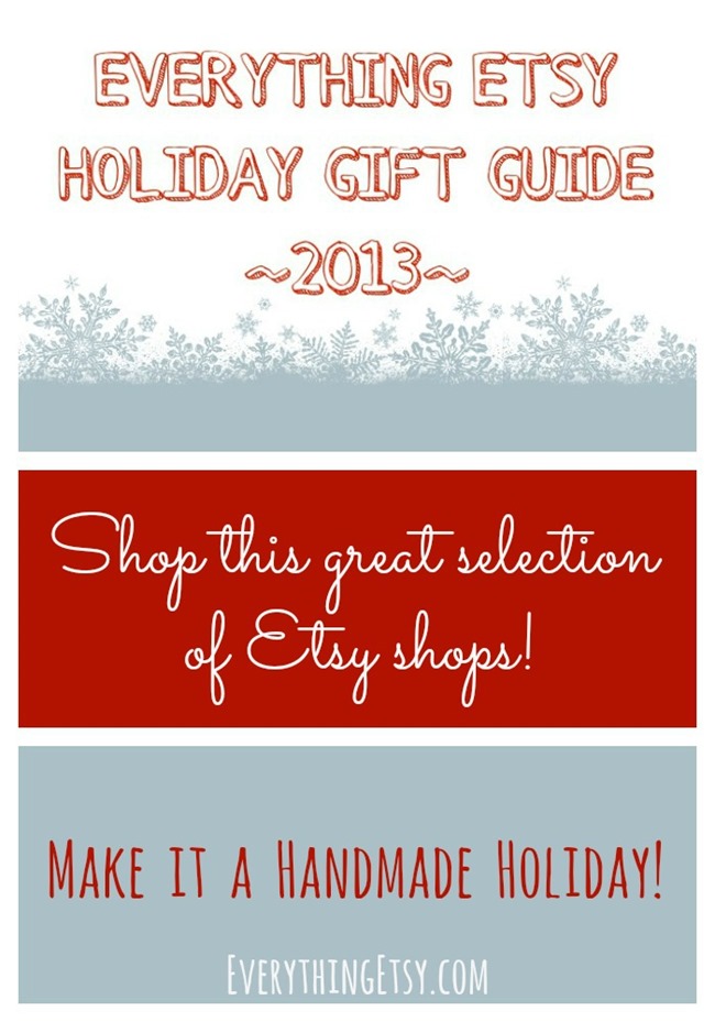 Everything Etsy Holiday Gift Guide - EverythingEtsy.com