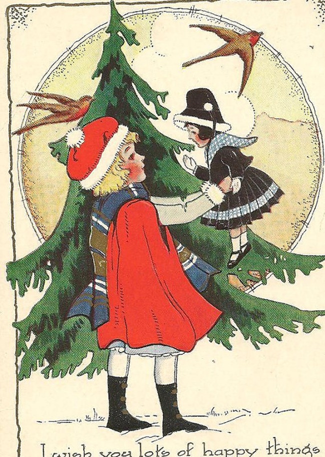 Holiday Gift Guide - Vintage Postcard