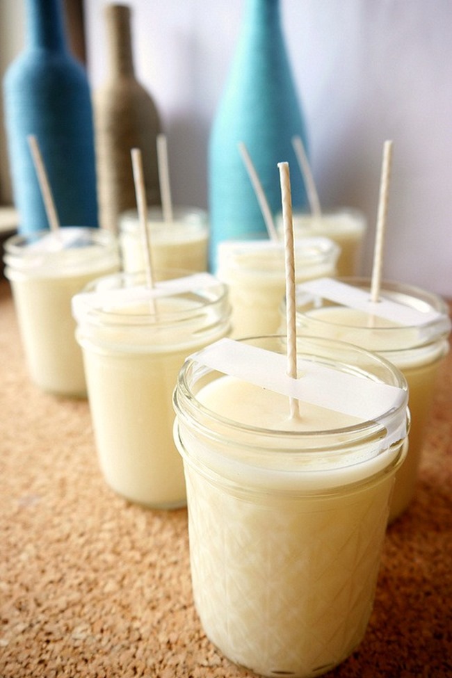 Homemade Soy Candles - Step 5