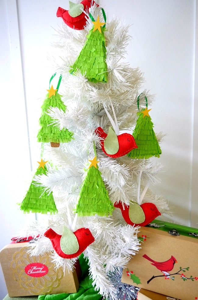 Pinata Ornaments - Christmas Craft DIY on EverythingEtsy.com