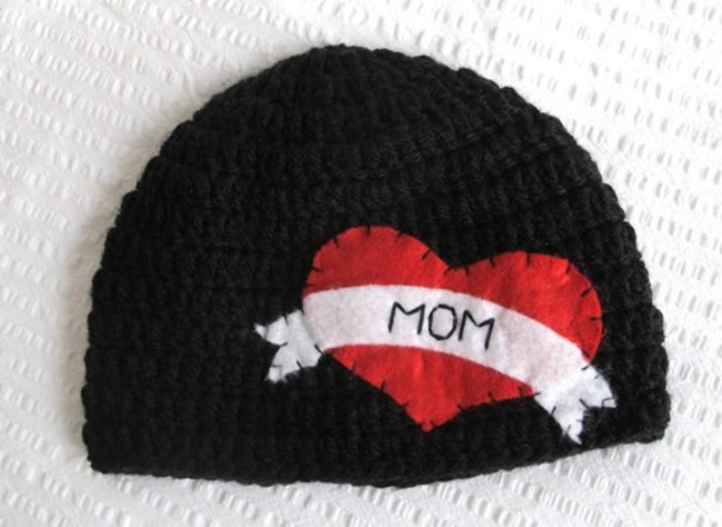 Heart Mom Hat - Hunky Dory