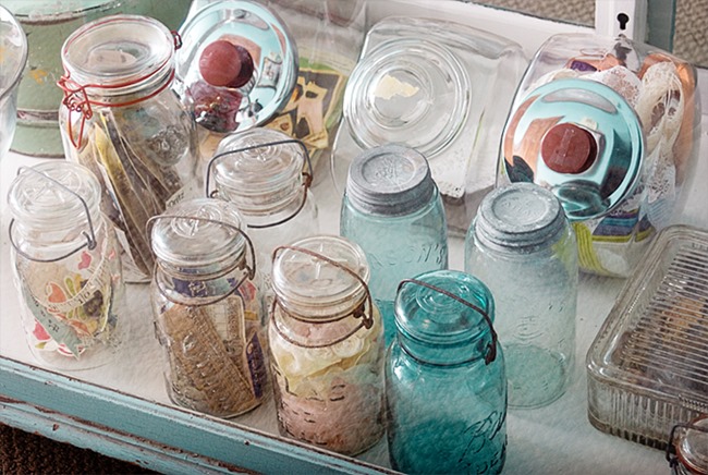 craft room - jar storage