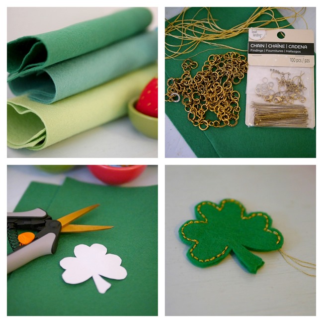 Making a shamrock necklace on EverythingEtsy.com