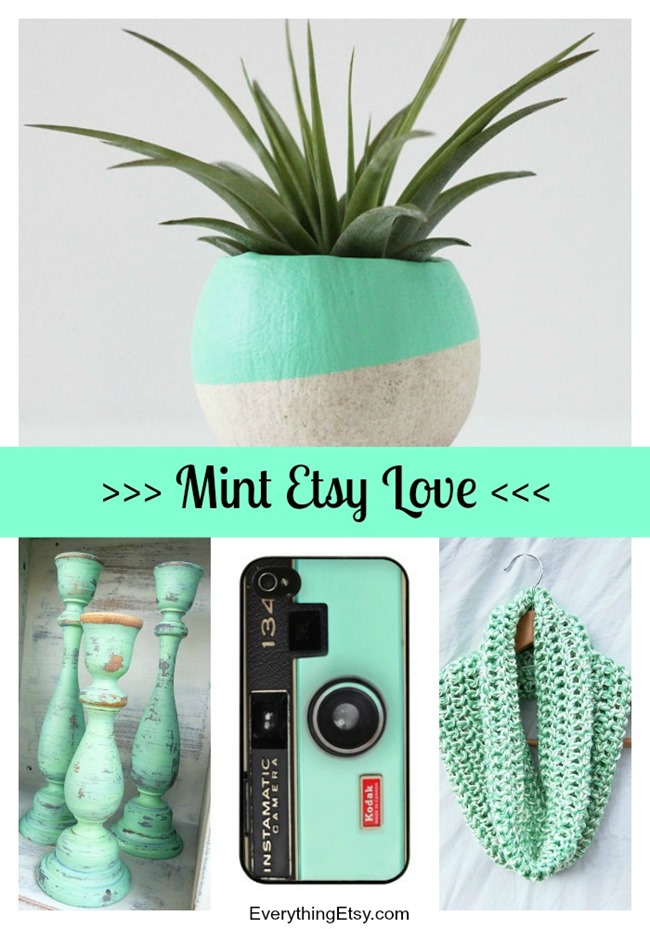 Mint Etsy Love - EverythingEtsy.com