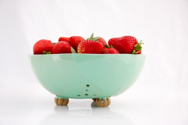 Mint berry bowl on etsy