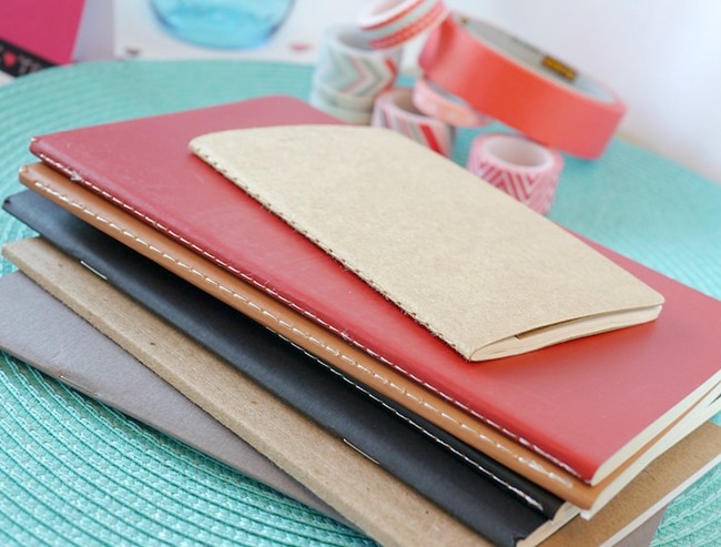 Washi Tape Notebooks - moleskins