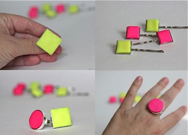 neon jewelry diy