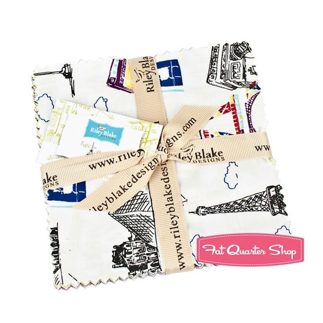 Fabric Giveaway - charm pack - Fat Quarter Shop