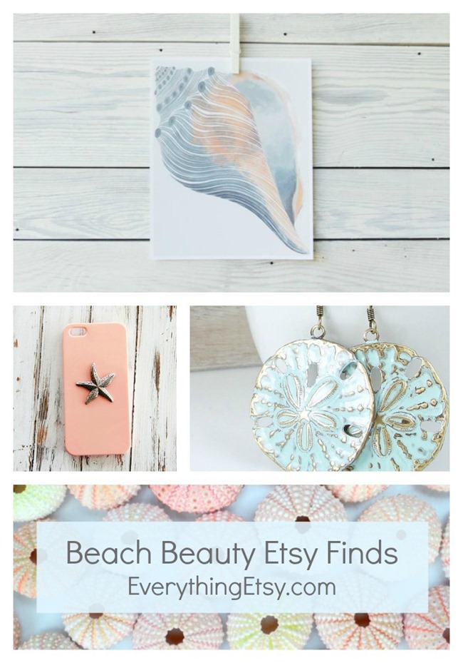 Beach Beauty Etsy Finds on EverythingEtsy.com