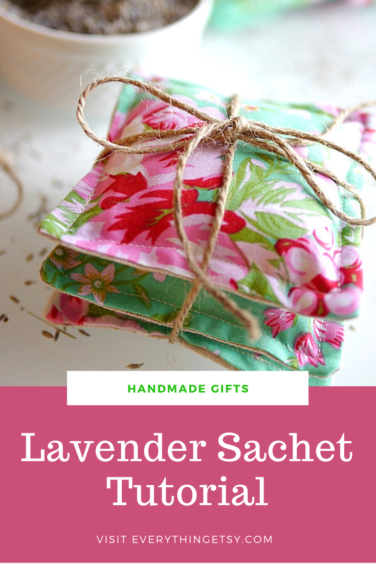 How to Make a Lavender Bag {No sew!} - A BOX OF TWINE