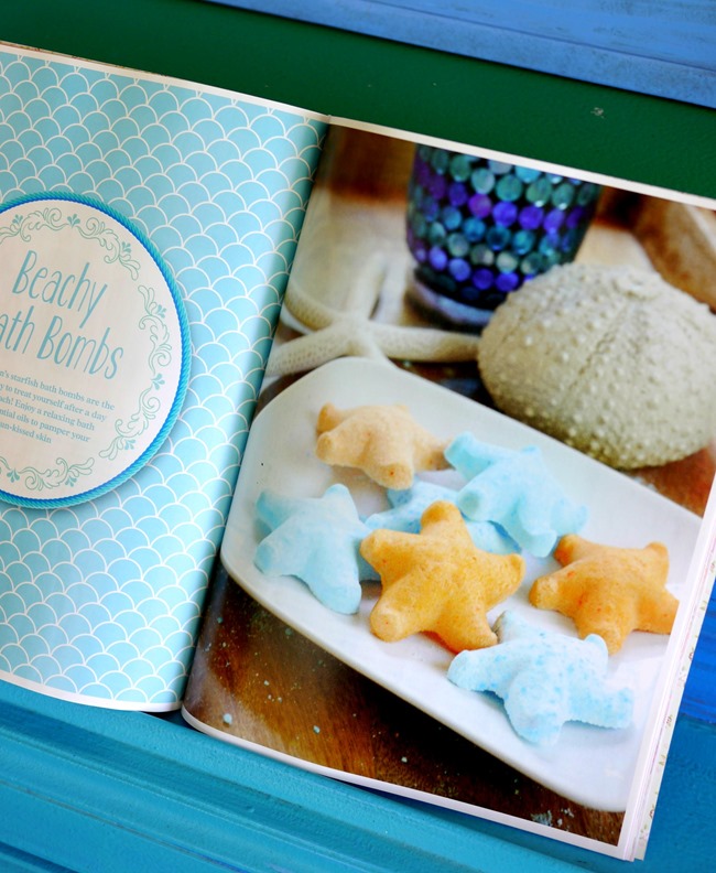 Beach Bath Bombs featured in Mollie Makes Magazine - EverythingEtsy.com