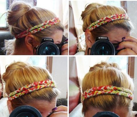 DIY Hair Accessories - Braided Headband