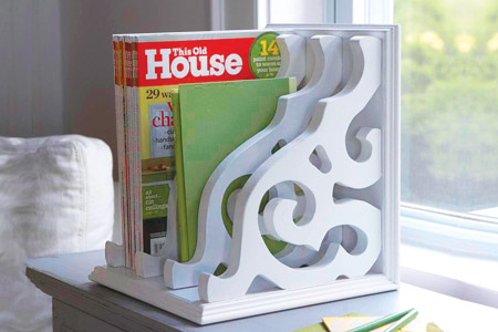 DIY Organize - Magazine Rack