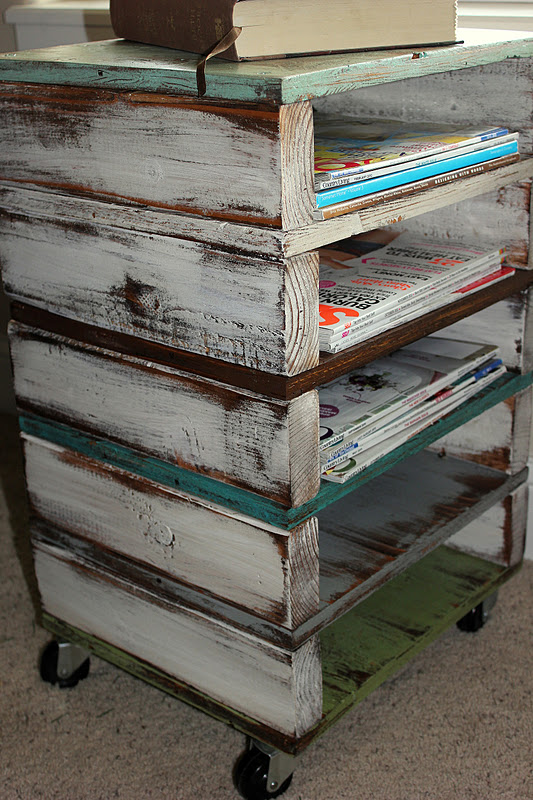 DIY Organize - Rolling Cart