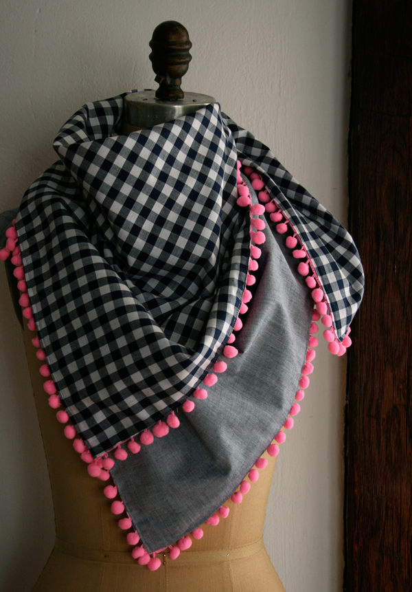 Gifts to Sew - Pom Pom Scarf