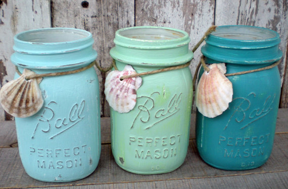 Summer on Etsy - mason jars