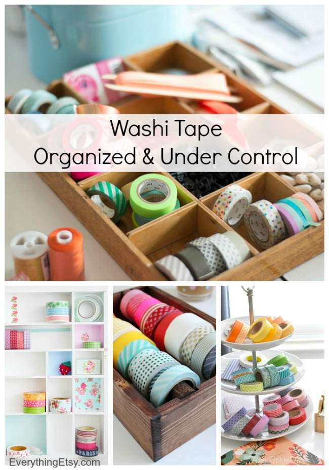 Washi Tape - Organized & Under Control