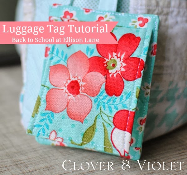 gifts to sew - luggage tags