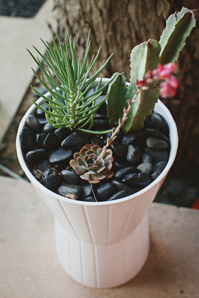 Mid-Century Modern Planters