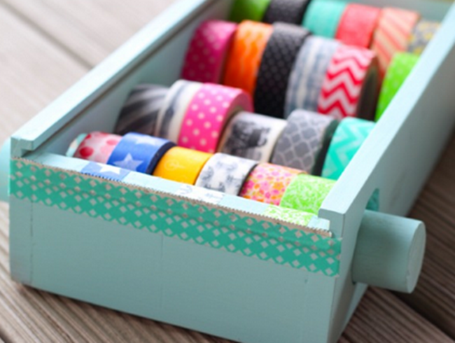 washi tape - organized 8