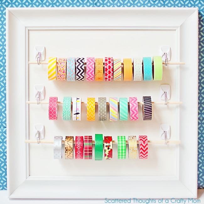 washi tape - organized 9