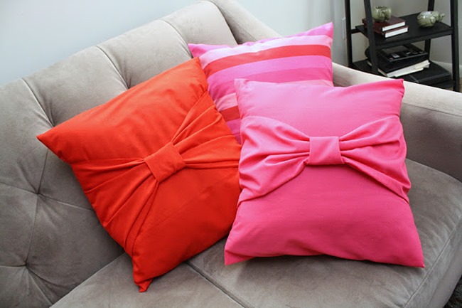 pillow tutorial - bows