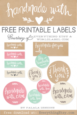 Free Downloadable Labels