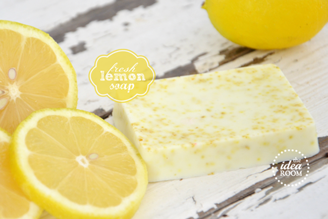 DIY Lemon Soap