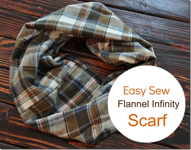 Fall Sewing Tutorials - Plaid Scarf