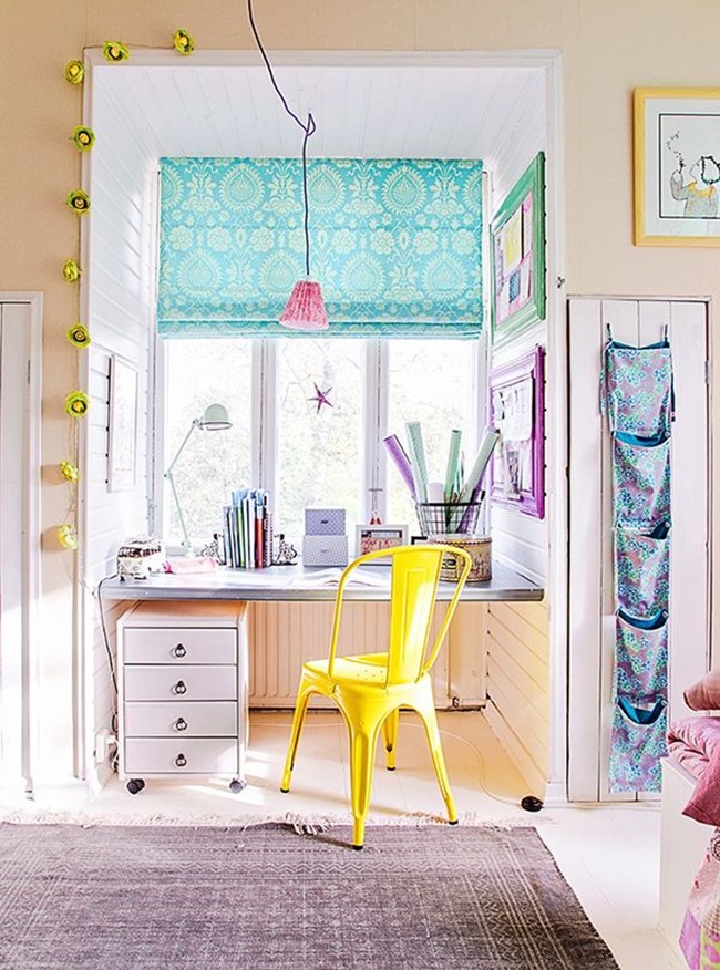 craft room inspiration - colorful