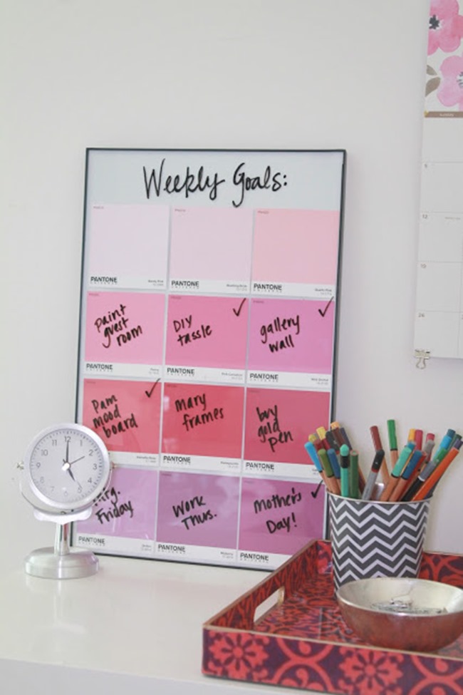 crafty ways to organize - to do