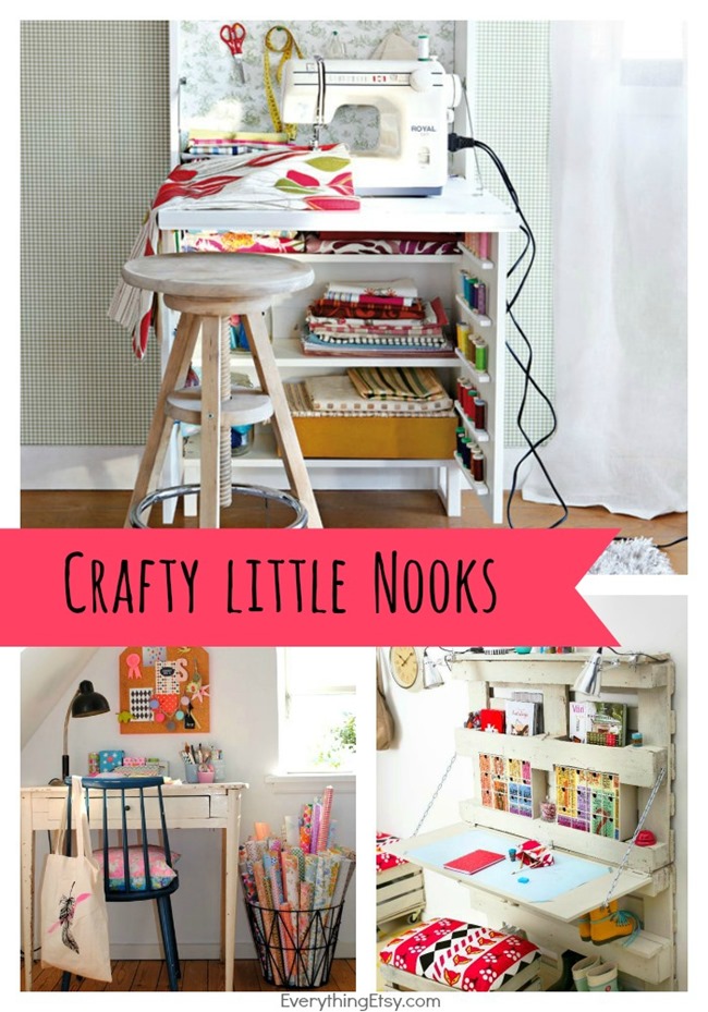 Crafty Spaces Nooks on EverythingEtsy.com