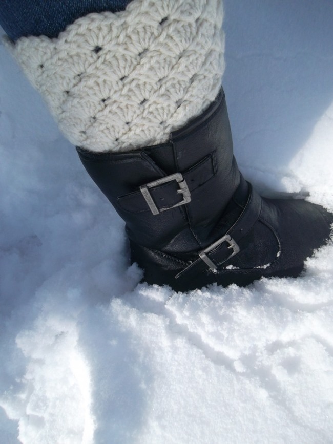 Free Crochet Boot Cuff Pattern 2