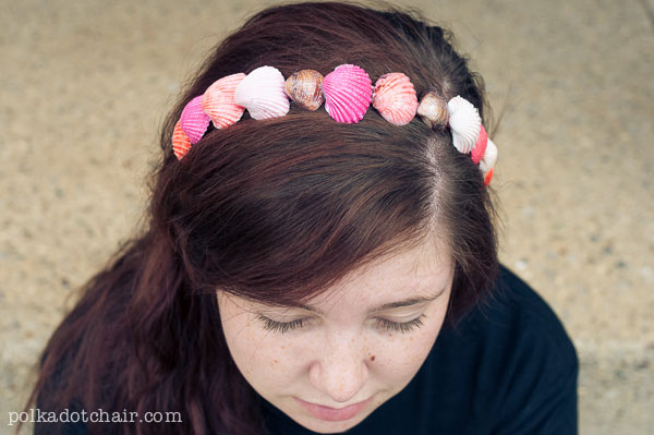 seashell-headband