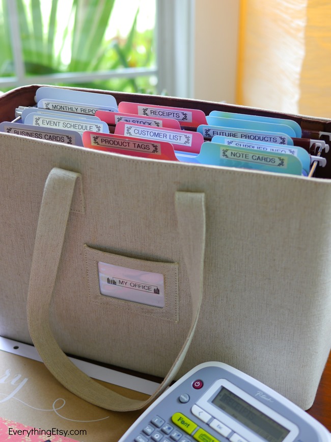 Creating an OfficeinaBox {Get Organized}