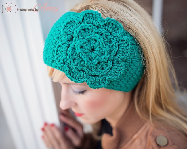 DIY Crochet Headband & Flower