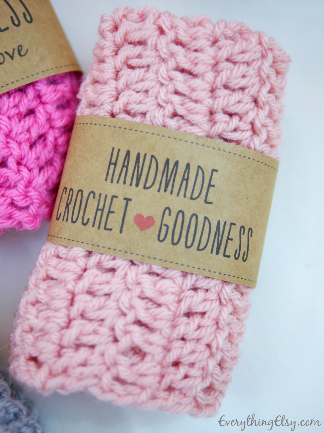 Free Printable Crochet Gift Tag on EverythingEtsy.com
