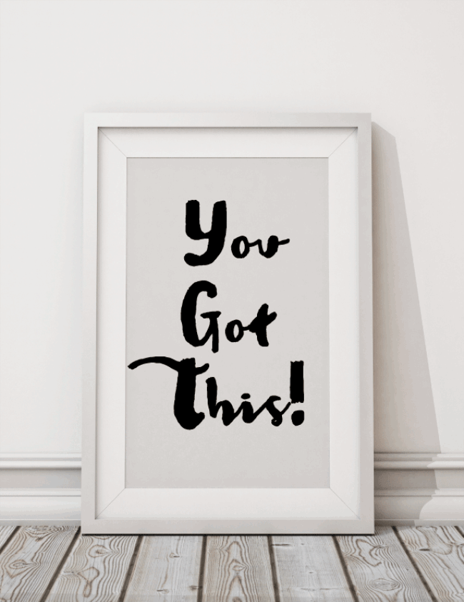 You Got This! {Free Printable} - EverythingEtsy.com