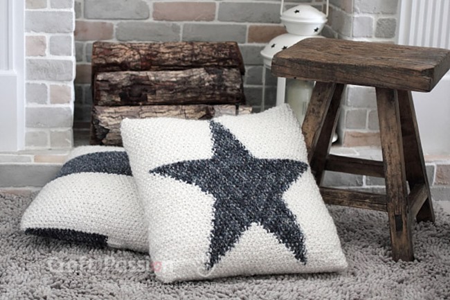 knit-star-cushion-pattern