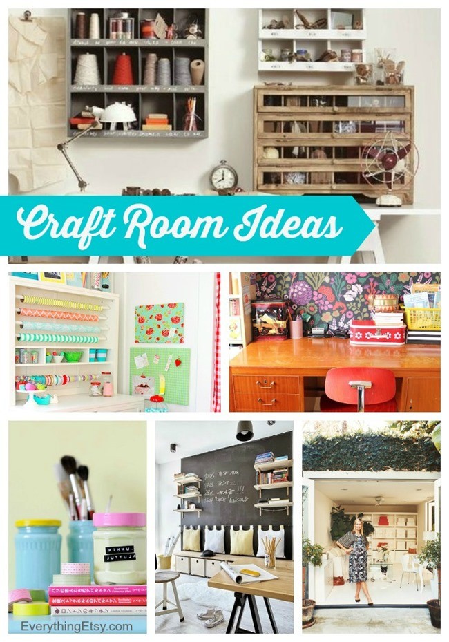 Craft Room Makeover - Studio Pebbles - EverythingEtsy.com