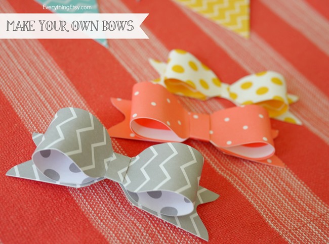 DIY Bows - We R Memory Maker Bow Punch